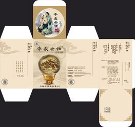 中国风古风外包装设计 医疗产品外包装